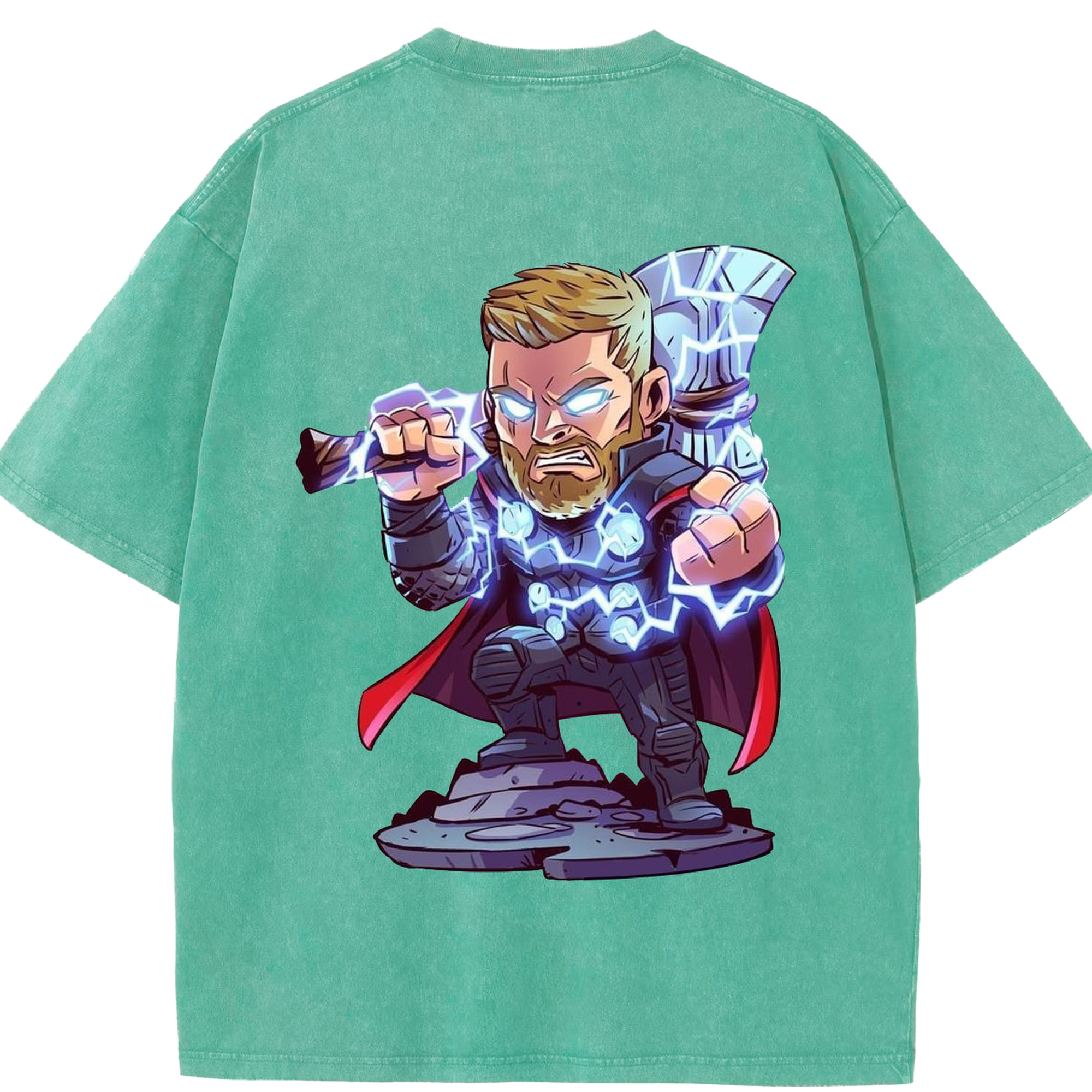 （画像用） アベンジャーズ The Avengers 綿100% ヴィンテージ風 半袖Tシャツ（背面プリント）